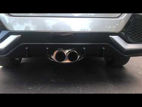 Remark Exhaust for Civic Hatchback Sport Touring. Cold start and light revs.