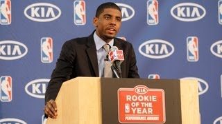 Irving takes home the KIA NBA Rookie of the Year Award!