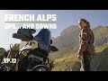 Is this THE END already?! Col des ARAVIS and COLOMBIÈRE - FRENCH ALPS solo motorcycle trip EP.12