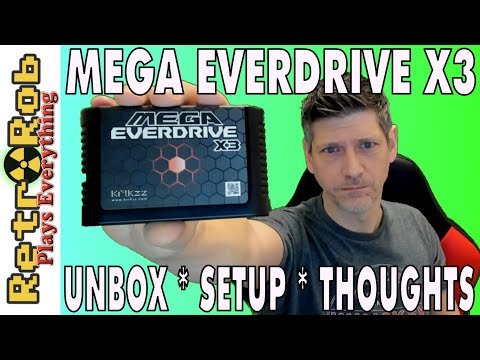 🎮 MEGA EVERDRIVE X3 Unboxing, Setup and Thoughts 🎮