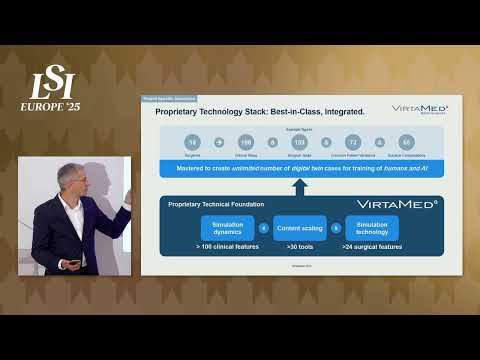 Raimundo Sierra, VirtaMed - Virtual Reality Surgical Simulation | LSI Europe '25