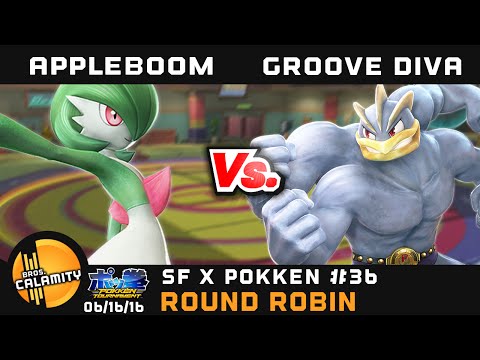 SFxP #36 | Groove Diva (Machamp) vs KOA PA | TheAppleBoom (Gardevoir) - Round Robin - Pokken