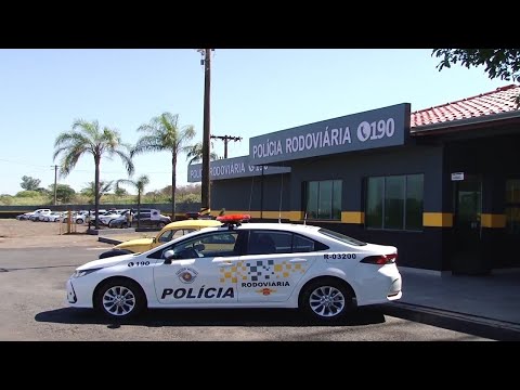 Base da Polícia Rodoviária é reinaugurada em Corumbataí