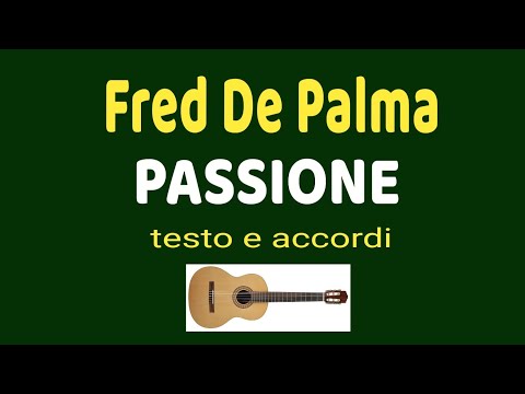 Passione - Fred De Palma