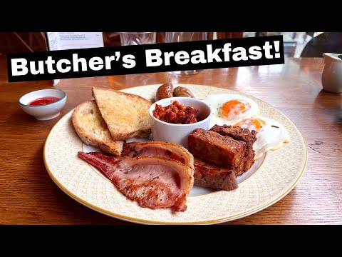 Trying a Butcher's Breakfast! - What was in it?