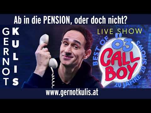 Ö3-Callboy "Neuer Job statt Pension?" von Gernot Kulis (2021)
