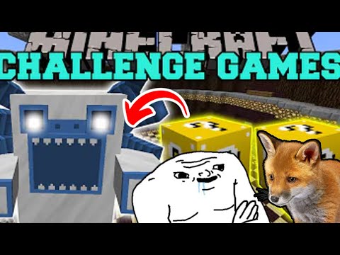 We Played POPULARMMOS Challenge Games vs. THE MUTANT YETI in Minecraft