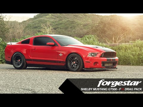 Super Deep F14 Drag Wheels Shelby GT500