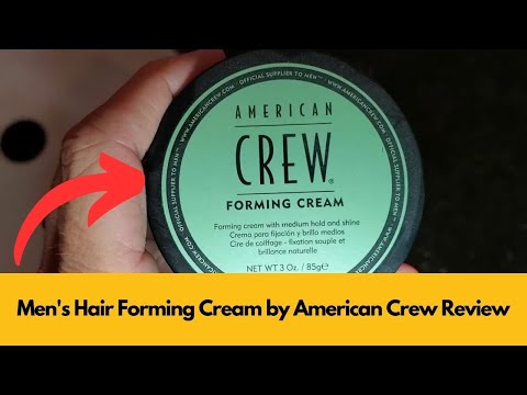 Men's Hair Forming Cream by American Crew Review