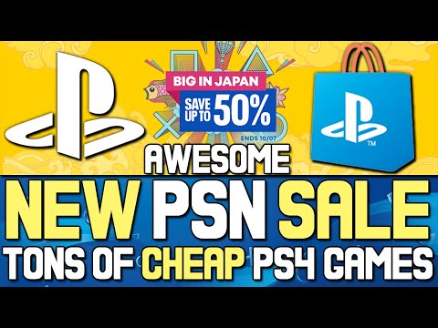 AWESOME NEW PSN SALE LIVE RIGHT NOW - GREAT PS4 GAMES SUPER CHEAP!