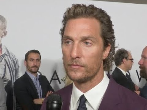 Matthew McConaughey reacts to the news that Sam Shepard passed away