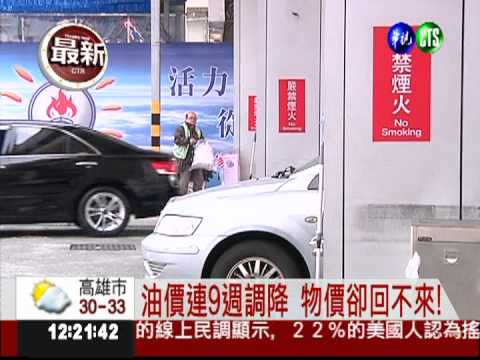 油.燃料影響 5月物價指數上漲