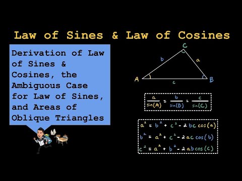 Law of Sines and Law of Cosines