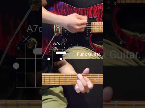 Funk Chords. #guitar #guitarchords #funk
