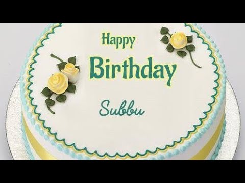 Subbu Birthday 2021