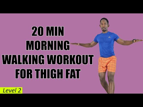20 Minute Easy Walk at Home Exercise for Weight Loss 200 Calories
