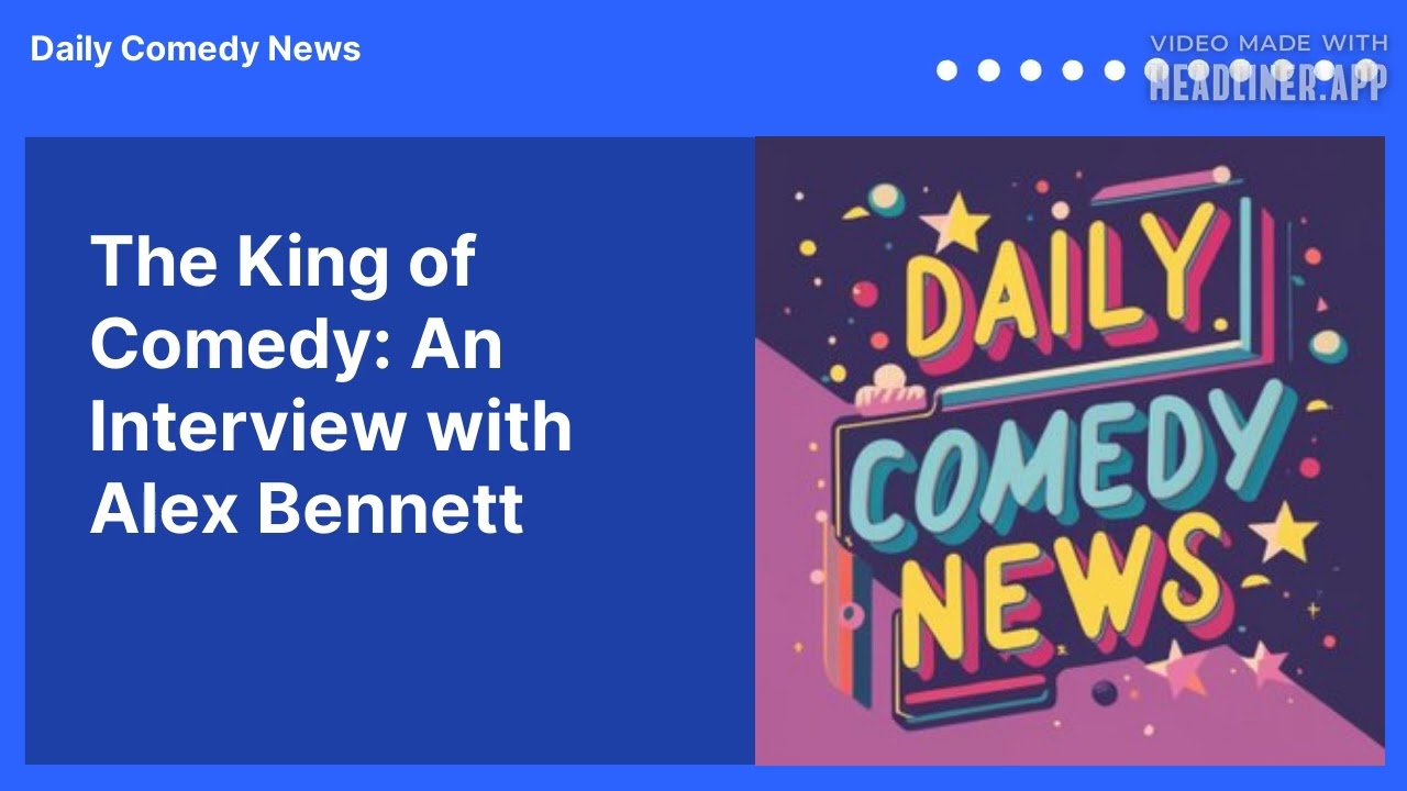 The King of Comedy: An Interview with Alex Bennett