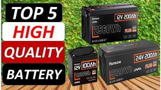 Top 5 Best High Quality Battery in 2026 on AliExpress