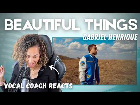Gabriel Henrique’s Vocals Are UNREAL! ‘Beautiful Things’ | Vocal Coach Reacts