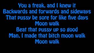 Gucci Mane Ft. Chris Brown & Akon - Moonwalk (Lyrics On Screen)