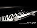 "MY ANSWER" Piano cover 피아노 커버 - EXO 엑소 ...