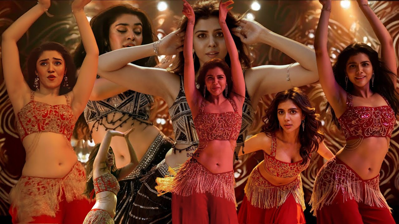 Kalyani Priyadarshan, Krithi Shetty Deep Cleavage & Navel Show