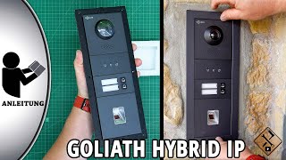 GOLIATH Hybrid IP & 2-Draht BUS Video Türsprechanlage Inbetriebnahme und Einrichtung.