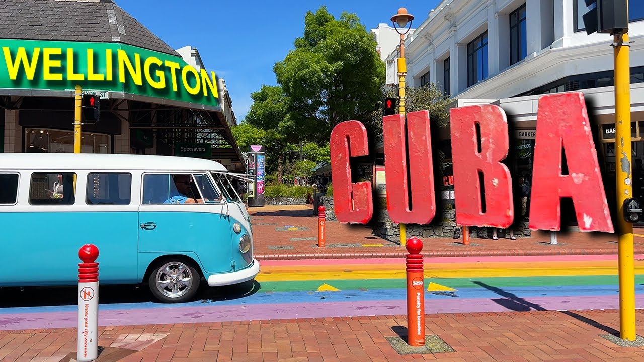 Experience an immersive virtual tour of Cuba Street.