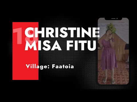 SEKI SPOTLIGHT CHRISTMAS SPECIAL CONTESTANT #18 - Christine Misa Fitu