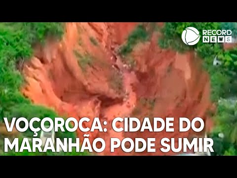 Voçoroca: cidade do Maranhão pode desaparecer