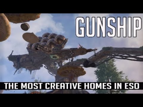 The Most Creative Homes In ESO ‘Episode2 (Massive Gunship)