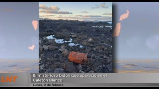 El misterioso bid&oacute;n que apareci&oacute; en el Calet&oacute;n Blanco