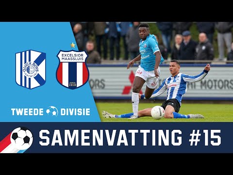 Quick Boys moet de punten delen met Excelsior Maassluis | Tweede Divisie