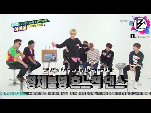 [MBFVN][Vietsub][26.11.14] Weekly Idol Ep 174 @BOYFRIEND Part2