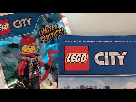 Lego City Comic Nr 3 mit Minifigur