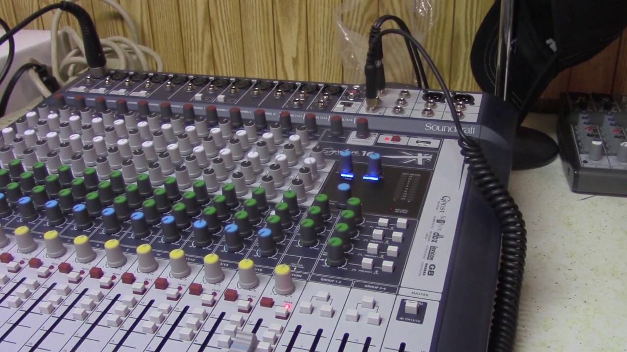 video Mixer Soundcraft Signature 16 chính hãng 0