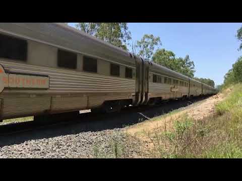 Journey Beyond Great Southern leads 2BT8 with NR30/NR31 South through South Maclean 26/1/26 week 8