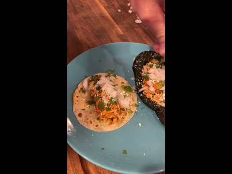 Chicken Tinga Tacos or Stuffed Poblano Peppers, by 3 Pieces of Pecan