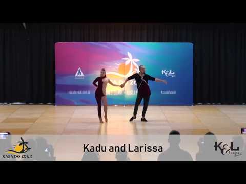 BRAZILIAN ZOUK Dance Choreography by Kadu and Larissa at Casa do Zouk Congress (2019)