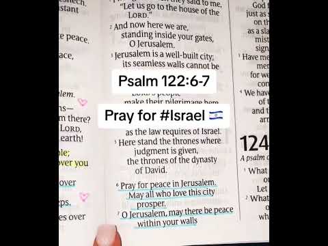 pray for the peace in Jerusalem #prayer #Jesus#faith scripture prayer