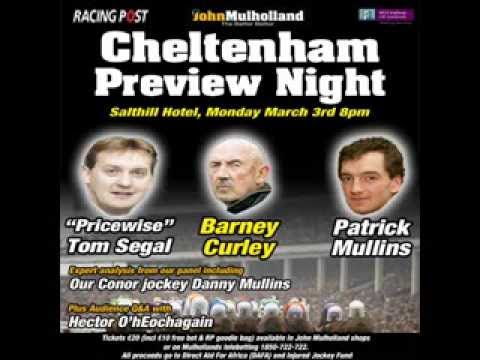 John Mulholland Cheltenham Preview Night -Davy v Angry Punter