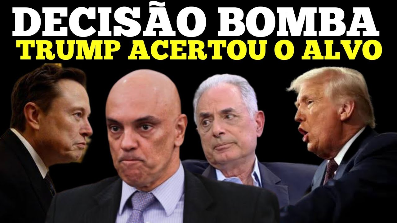 BOMBA! WILLIAM WAACK MOSTRA DECISÃO DOS EUA CONTRA MORAES E LULA NO BRASIL - TRUMP E ELON MUSK