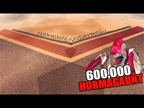 600,000 HORMAGAUNT vs Roman Army & Super Archer - UEBS 2 | BATTLE SIMULATOR 2