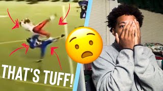 Hardest High School Football Hits!