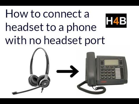 YouTube video about: How do I connect my headset to my nec phone?