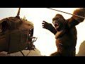 KONG Vs HELICOPTERS Is That A Monkey Kong Skull Island 2017 Movie Clip HD Sequence Track