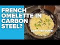 Can we make a real French Omelette in  de Buyer Egg Pan?