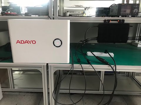 How to test the Balcony storage DA802  compatibility the inverter of hoymiles HMS-2000-4T-14A