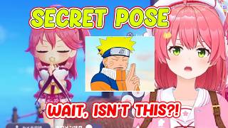 Miko Found a Secret Spot for a Ninja Pose in Hololive Dream