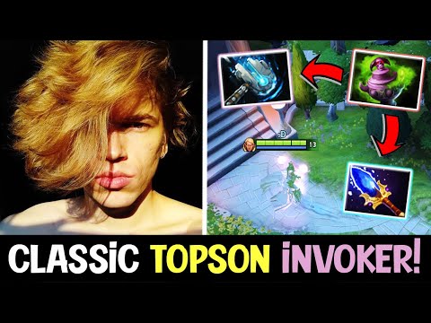 Classic TOPSON's INVOKER is BACK! - Auto Rage Quit Enemies! DOTA 2